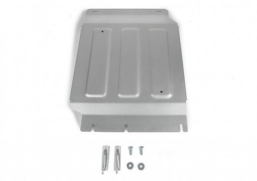 Алюминиевая защита раздаточной коробки Rival на Mercedes-Benz X-Class 2018- 2.3TD; полный привод (толщина 6 мм)