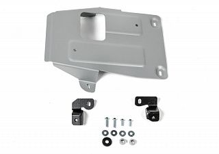 Алюминиевая защита раздаточной коробки Rival на Porsche Cayenne 2018- 2.9T (440 л.с.); 3.0 (340 л.с.); 4.0T (550 л.с.) (толщина 4 мм)