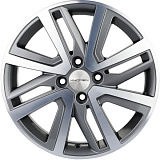 Khomen Wheels KHW1609 (Vesta/Largus) 6x16 4x100 ET50 dia 60,1 gray-FP