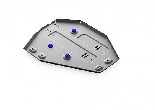 Алюминиевая защита топливного бака Rival на Kia Sorento 2012- 2.2d; 2.4; полный привод (толщина 4 мм)