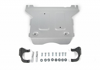 Алюминиевая защита раздаточной коробки Rival на Audi A7 2018- 3.0 (340 л.с.) (толщина 4 мм)