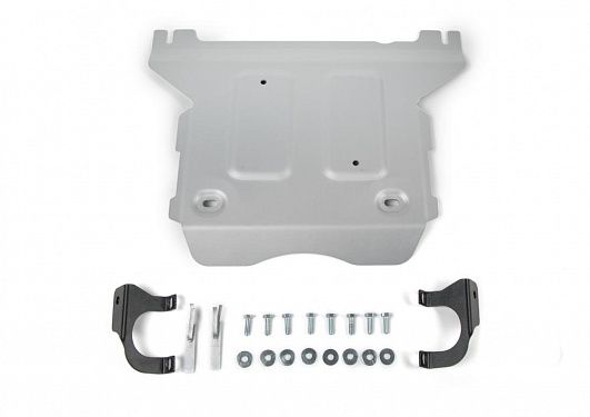 Алюминиевая защита раздаточной коробки Rival на Audi A7 2018- 3.0 (340 л.с.) (толщина 4 мм)