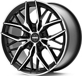 MOMO Spider 8,5x19 5x112 ET30 dia 66,6 matt black polished