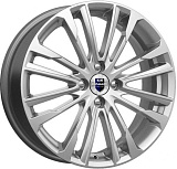 K&K Сильверстоун 6.5x17 4x100 ET40 dia 67.1 сильвер SK