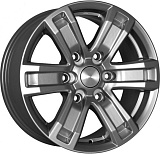 K&K R7-Рольф 7,5x17 6x139,7 ET25 dia 106,1 дарк платинум Россия