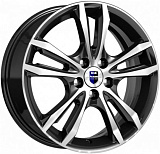 K&K Samara 6x16 5x114,3 ET45 dia 67,1 алмаз черный SK