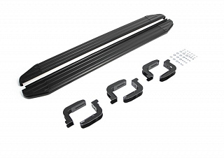 Порог-площадка Rival Premium для Nissan Pathfinder 2004-2010-2014
