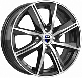 K&K Арнар 7x16 5x112 ET45 dia 57,1 алмаз черный Россия