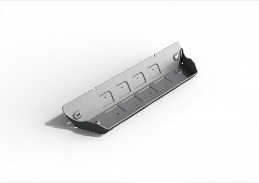 Алюминиевая защита рулевых тяг Rival на Jeep Wrangler JK 4D 2007-2018 2.8d; 3.6; 3.8; АКПП (толщина 6 мм)