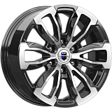 K&K Меконг 7,5x18 6x139,7 ET36 dia 100,1 алмаз черный