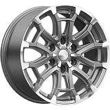 Скад Авилис 8x18 6x139,7 ET36 dia 100,1 алмаз графит