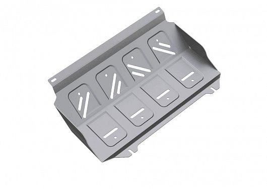 Алюминиевая защита радиатора Rival на Mitsubishi Pajero Sport 2008-2016 все (толщина 6 мм)