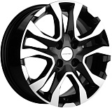 Khomen Wheels KHW1503 (XRay) 6x15 4x100 ET40 dia 60,1 black-FP