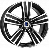 K&K Да Винчи 6,5x16 5x114,3 ET40 dia 66,1 алмаз черный Россия