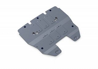 Алюминиевая защита радиатора Rival на Lexus IS 300 2018- 2 (толщина 4 мм)