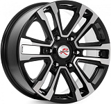 X Trike RST R107 7,5x17 6x139,7 ET25 dia 106,1 BK/FP