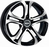 MAK Stuttgart 7,5x17 5x112 ET45 dia 66,6 black mirror