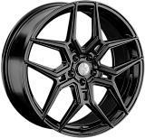 LS wheels 1266 7,5x17 4x100 ET40 dia 60,1 BK