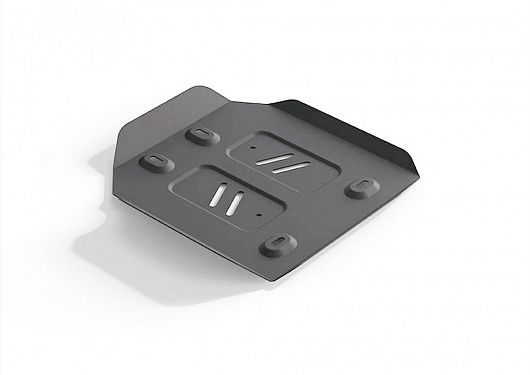 Алюминиевая защита редуктора Rival на Volkswagen Transporter 2015- 2.0d; 2.0; полный привод (толщина 4 мм)