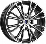 K&K Меандр 6x16 4x100 ET40 dia 67,1 алмаз черный SK