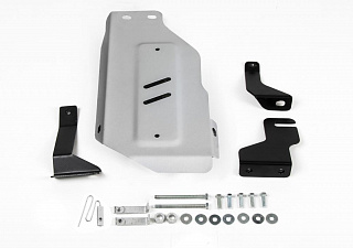 Алюминиевая защита редуктора Rival на Kia Sorento Prime 2018- 2.4; 2.2d; 3.3 (толщина 4 мм)