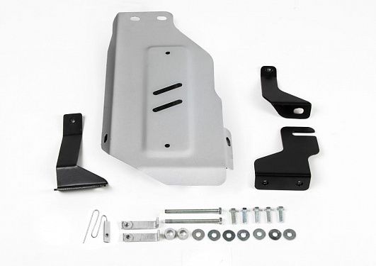 Алюминиевая защита редуктора Rival на Kia Sorento Prime 2018- 2.4; 2.2d; 3.3 (толщина 4 мм)