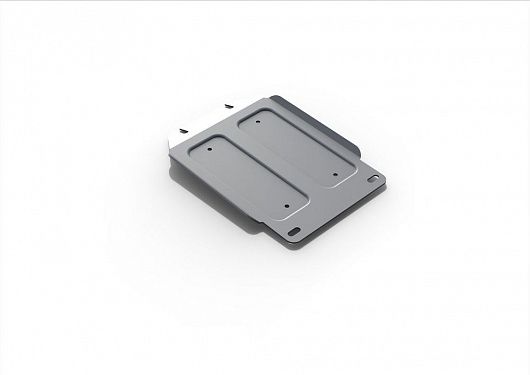 Алюминиевая защита КПП Rival на Volkswagen Amarok 2010-2016 2.0d (толщина 4 мм)