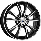 K&K Спайдер 6,5x16 5x108 ET50 dia 63,3 алмаз черный Россия