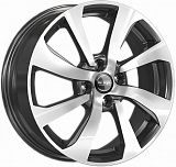 iFree Replica KIA (КС893 (ZV 16_Rio I)) 6x16 4x100 ET52 dia 54,1 алмаз черный Россия