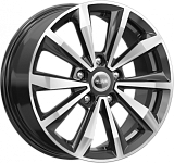 K&K КС974 6,5x16 5x114,3 ET40 dia 66,1 алмаз черный Россия