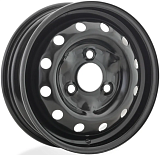 ALCAR STAHLRAD (KFZ) 6664 6x16 5x100 ET35 dia 57,1 Black
