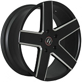 Harp Y-15 9,5x22 6x139,7 ET30 dia 78,1 absolute black - precision milling