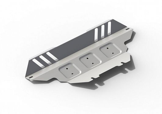 Алюминиевая защита радиатора Rival на Ssang Yong Nomad 2013- 2,3