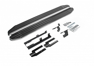 Порог-площадка Rival Premium для Nissan X-Trail 2007-2011-2015