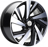 Khomen Wheels KHW1801 (Chery Tiggo) 7,5x18 5x108 ET40 dia 60,1 black-FP