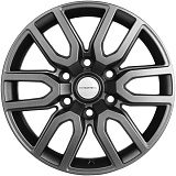Khomen Wheels KHW1723 (LC Prado/Lexus GX) 8x17 6x139,7 ET25 dia 106,1 gray