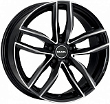 MAK Sarthe 8x18 5x112 ET40 dia 57,1 black mirror