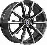 K&K Меренге 7,5x17 5x108 ET45 dia 67,1 алмаз черный Россия