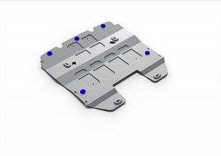 Алюминиевая защита радиатора Rival на Lexus GS 250 2013- 2,5 (толщина 4 мм)