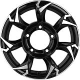 Khomen Wheels KHW1505 (Jimny) 5,5x15 5x139,7 ET5 dia 108,1 F-silver-FP