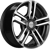 Khomen Wheels KHW1602 (Niva 4x4 Bronto) 6,5x16 5x139,7 ET35 dia 98,5 gray-FP