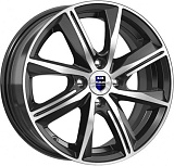 K&K Арнар 6x15 4x100 ET40 dia 67,1 алмаз черный SK