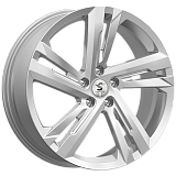 Premium Replica Wheels КР002 7x19 5x112 ET43 dia 57,1 elite silver Россия