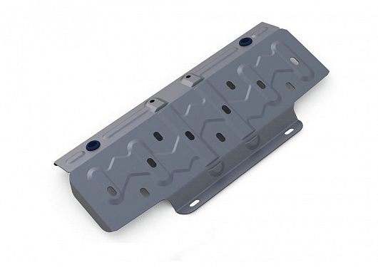 Алюминиевая защита радиатора Rival на Ssang Yong Actyon 2013- все (толщина 4 мм)