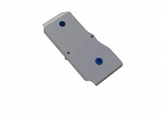 Алюминиевая защита редуктора Rival на Renault Koleos 2008-2017 2,5 (толщина 4 мм)