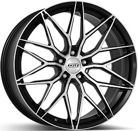 black full polished