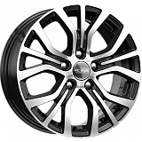 iFree Replica КС736 (ZV 16_Qashqai) 6,5x16 5x114,3 ET40 dia 66,1 алмаз черный Россия