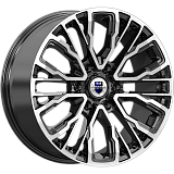 K&K Кортес 8,5x19 6x139,7 ET38 dia 67,1 алмаз черный