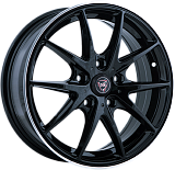 NZ F-34 6,5x16 4x100 ET49 dia 54,1 BKPL