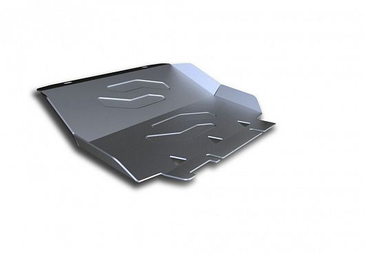 Алюминиевая защита радиатора Rival на Ford Ranger 2012-2015 2.2d (толщина 4 мм)